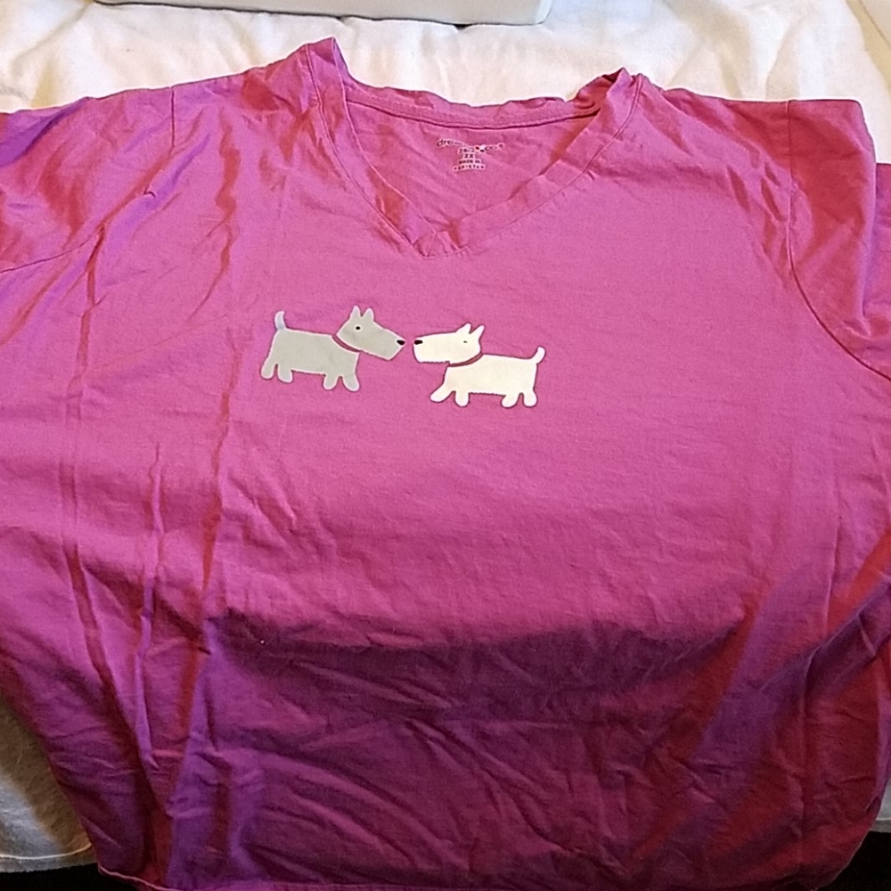 Plus size sleep shirt